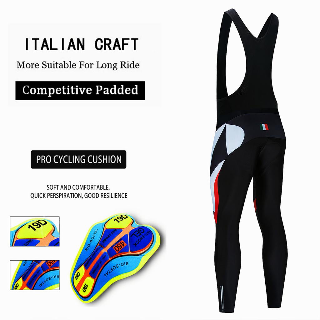 Ensemble de cyclisme d'hiver 2023 pour homme, maillot de sport à manches longues en polaire thermique, tenue de course professionnelle