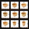 Jing Zhifeng Disposable Round Kraft Paper Takeaway Bowls