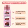 55 New Fire Truck Graffiti Stickers Decorative Suitcase Mobile Phone Skateboard Cartoon Stickers