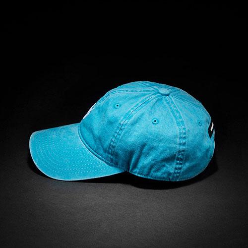 Binseumokeu Washed Topaz Blue Ball Cap [Low Fit]