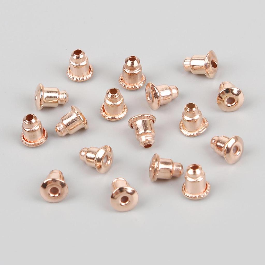 100 Anti-Slip DIY Earbud Tips and Earring Backs - Universal Fit