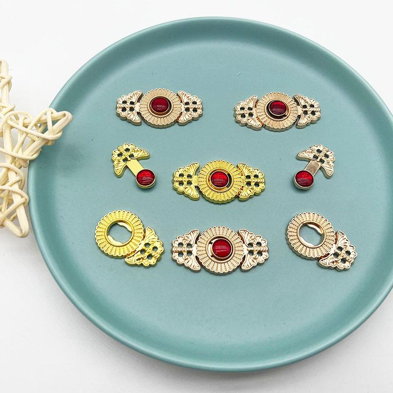 Button Chinese Style Clothes Buttons, All Kinds Of Large And Full Child Buckles, Collar Buckles, Hanfu Cheongsam Buckles