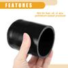 Partuto 1 Set 65mm 2.56" ID Silicone Hose Cap Intake Vacuum Hose End Plug
