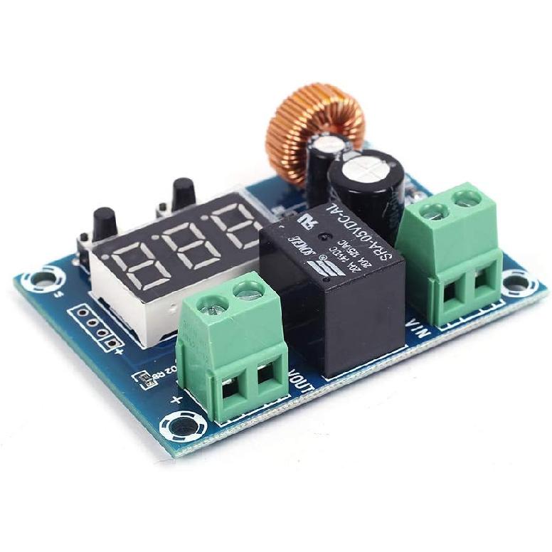 2pcs 12V-36V DC Voltage Protection Module Digital Low Voltage Protector Disconnect Switch Over Discharge Protection Module