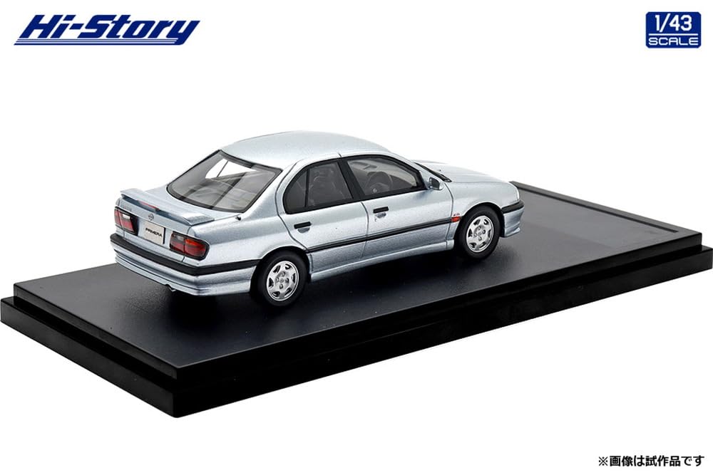 INTERALLIED Hi Story Scale Nissan Primera Te Bluish Silver Finished Model HS480SL 1/43 2.0 (1990)