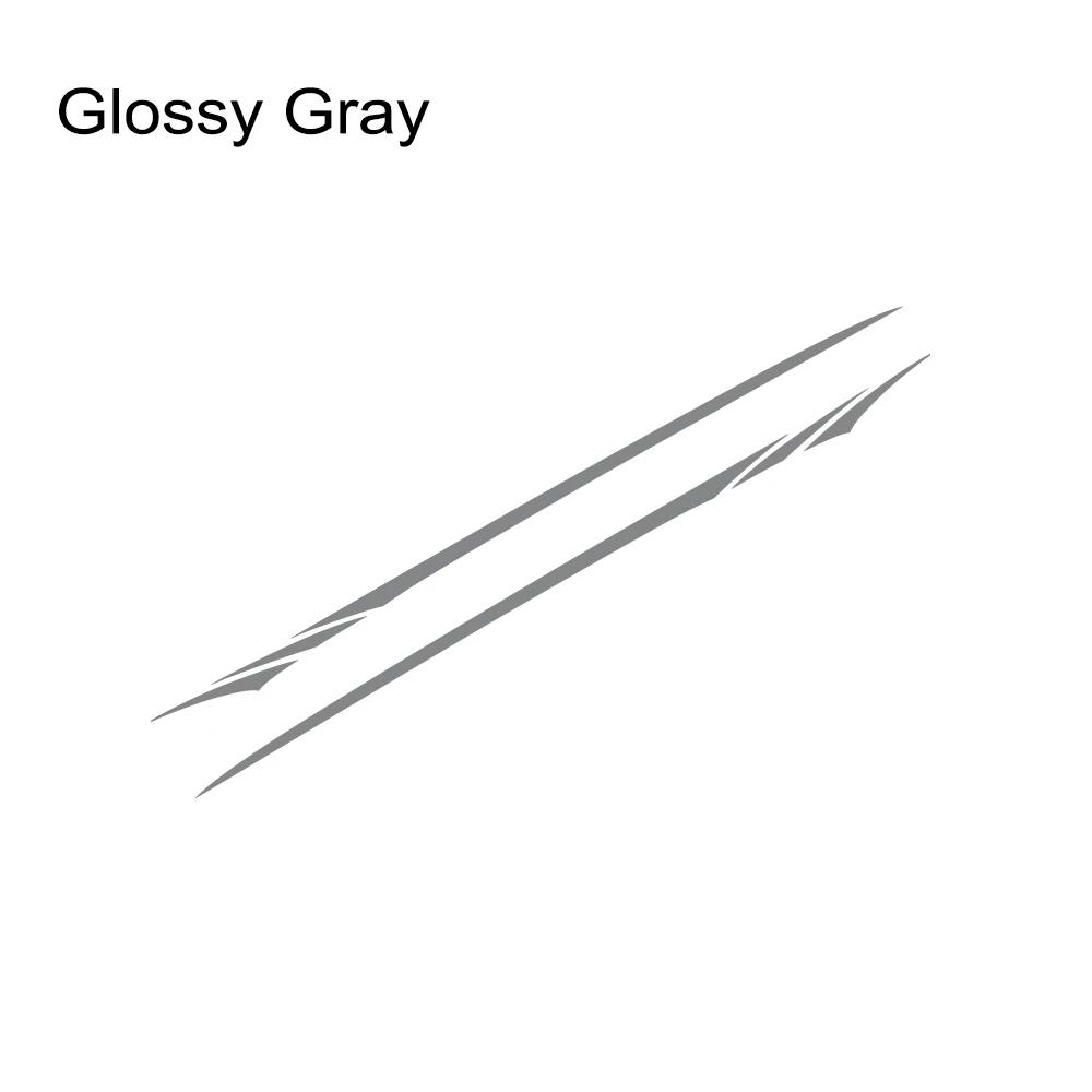 Für Opel Corsa C E F D 2 Stück Auto Seiten Tür Aufkleber Vinyl DIY Modifiziert Sport Racing Streifen Muster Aufkleber Fahrzeug Dekoration