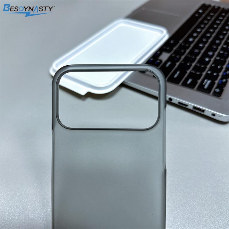 Slim Matte PC Frameless Bumper Case For iPhone 17 Air 16 15 14 13 12 Pro Max Ultra Thin Hard Armor Phone Cover