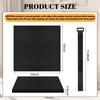 Bunk Bed Ladder Pads 5 Pieces Anti-Slip Mat Loft Bed Ladder Pads With 10 Adjustable Hoop Straps For Dorm College RV Kids Room