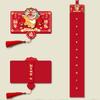 Chinese Style 2025 Snake Year Red Envelopes Folding Lucky Money Pocket  Spring Festival Supplies