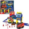 Dickie Mini Rescue Station Set 3 Véhicules De Secours Ambulance Pompiers Voiture De Police + Accessoires