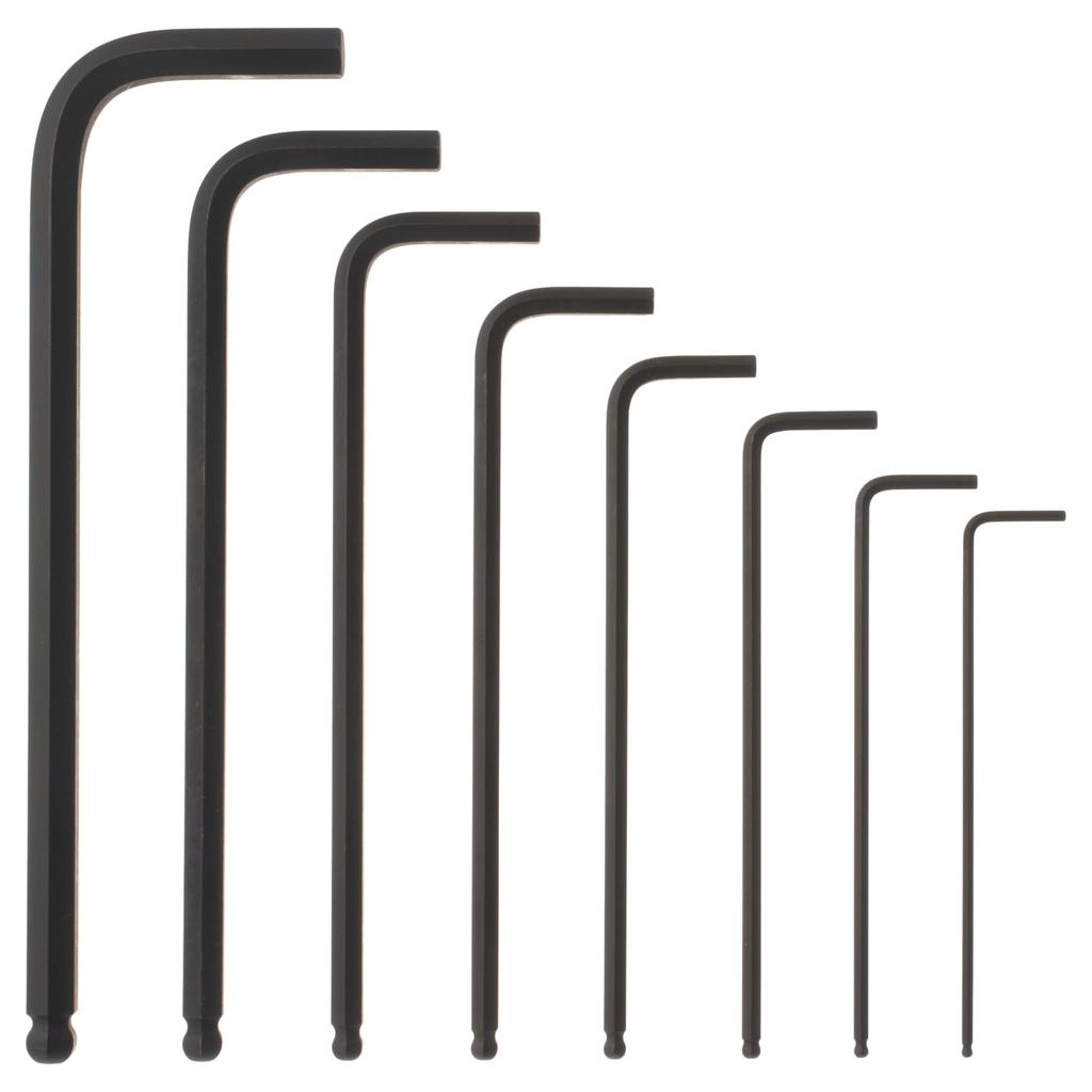 TONE Long Ball Point Wrench Set L-Shaped Set, BPLB800, 8-Piece