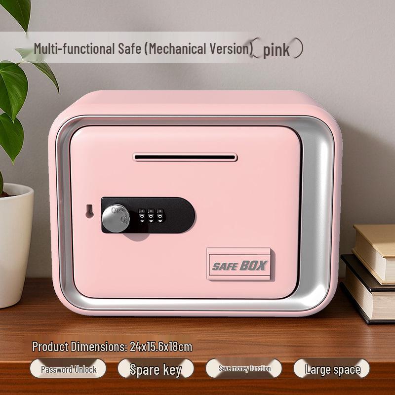Large Cartoon Piggy Bank with Lock: Automatic Deposit/Withdrawal Savings Jar for Kids, Password-Protected Gift
