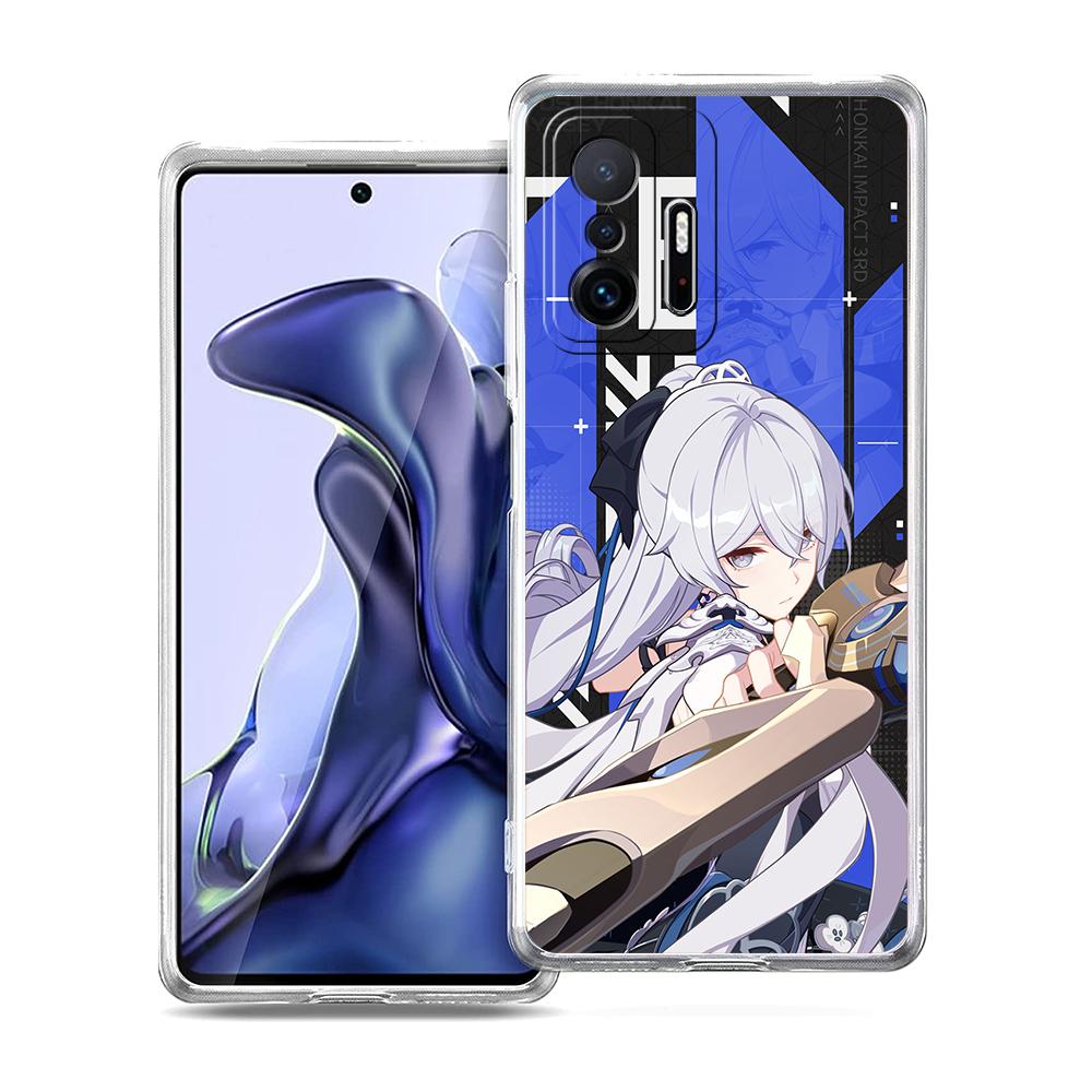 Honkai Impact 3rd Game Phone Case For Xiaomi 14 13 12 Lite Mi 11 Ultra 11X 13T 12T For Poco X5 X4 X3 NFC F5 F4 M4 Pro 5G Cover