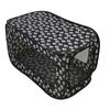 Tenda Pieghevole per Cani Pop-Up Rettangolare Spazio Ampio Traspirante Portatile Kennel per Sedile Auto Parco Giochi per Animali Domestici Cani Gatti