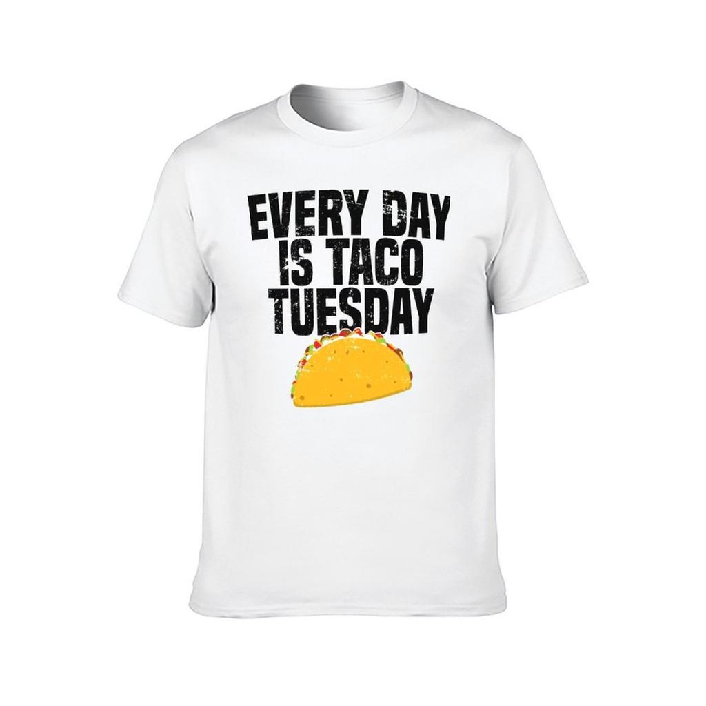 Funny Taco Shirt Every Day Is Taco Tuesday Distressed TShirt man t shirt graphic man graphic t shirt TShirt