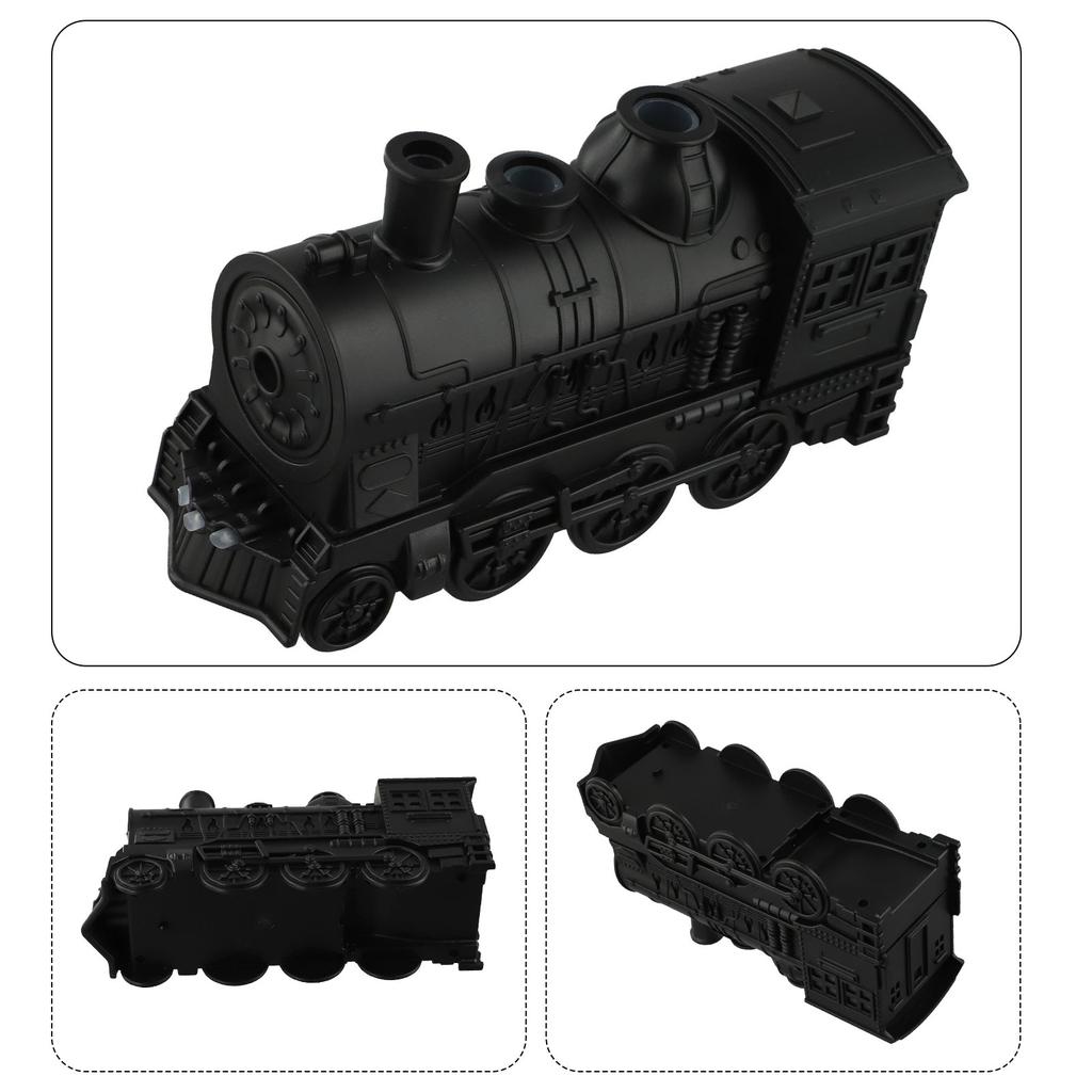 Steam Train Style Essential Oil Diffuser 300ml Features Auto Shut Off and Ambient Light Options for Peaceful Spaces