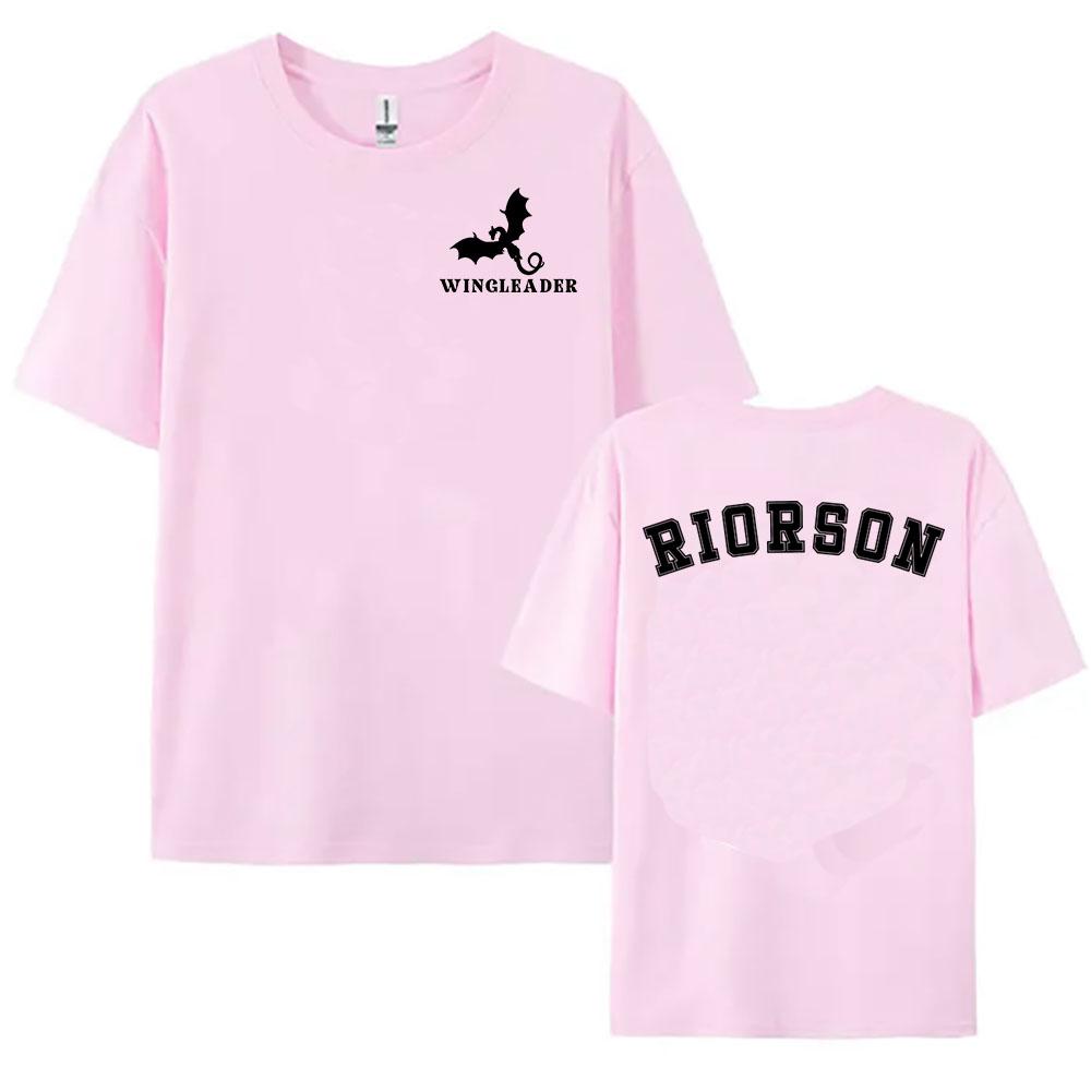 

Wingleader Riorson Onyx Storm Tshirts Short Sleeve Cotton Women Tshirt Aesthetic Clothes Dragon Graphic Print Teeshirt Female M