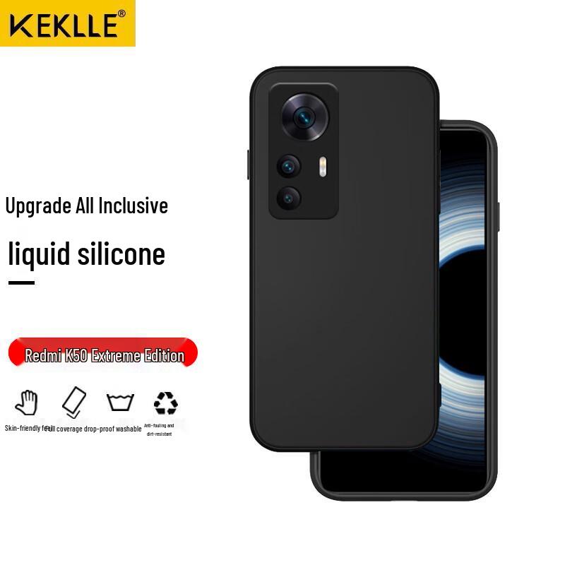 KEKLLE Redmi Anti-Drop Liquid Silicone Phone Case