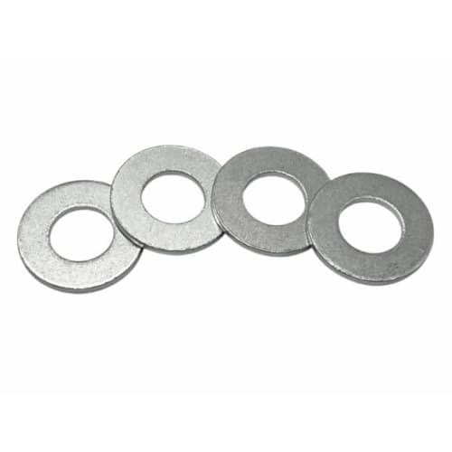 Adpack [Made In Japan] Aluminum Flat Washers, M16 (17mm) X 32mm Outer Diameter X 2.5mm Thick [Pack of 6]