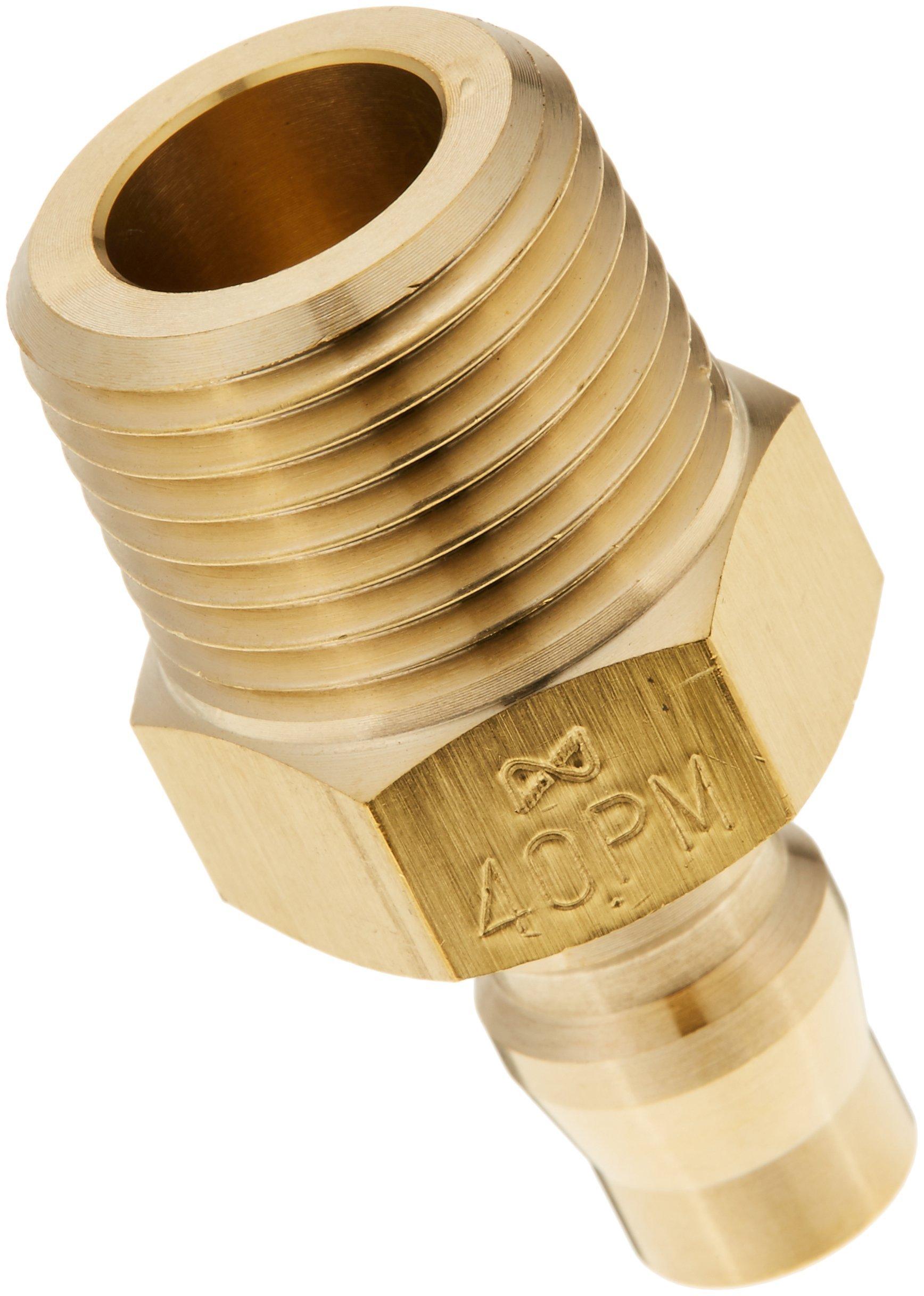 

High coupler plug 40PM brass