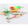 5 Stück Spinnerköder Angelköder Harte Metall-Spinnerköder Swimbait Künstliche Harte Metallköder Geschenk für Angel-Liebhaber