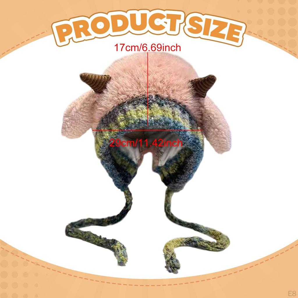 Comfortable, Lightweight And Fashionable Winter Hat for Women with Ear Protection Girls