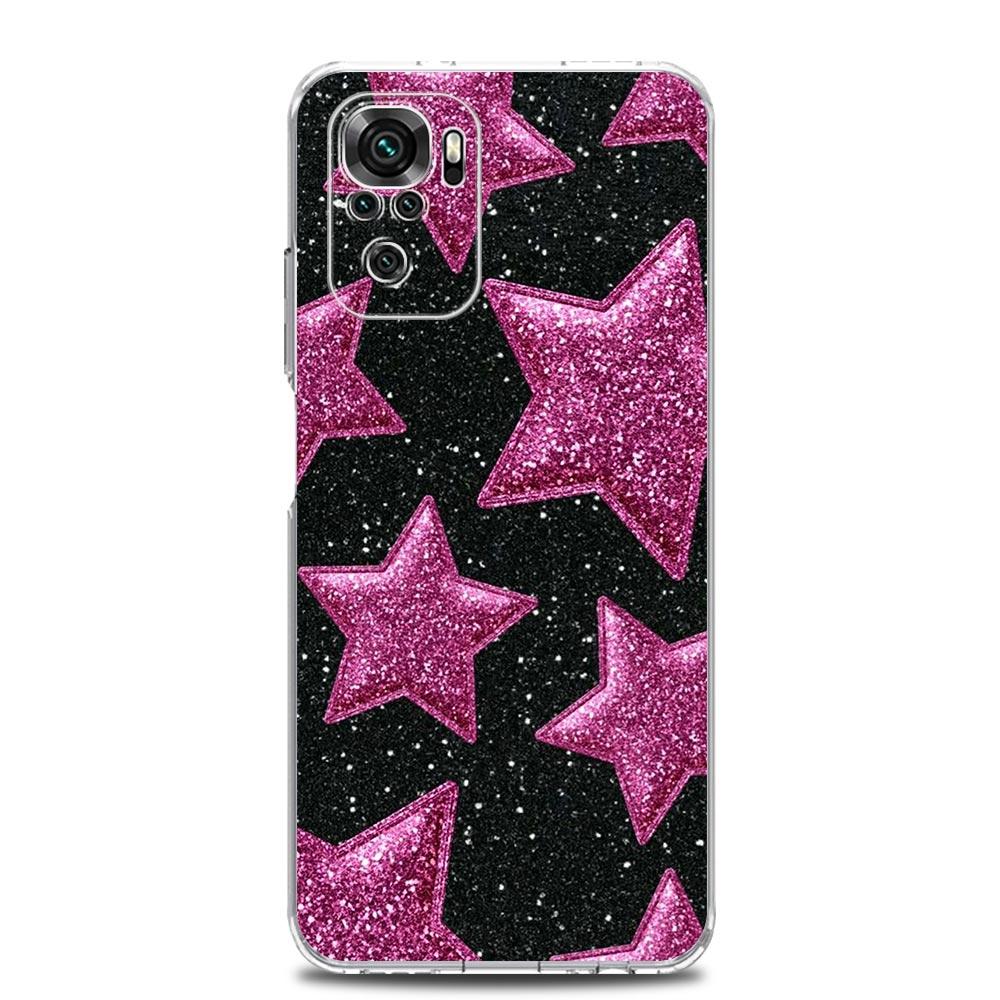 Phone Case For Xiaomi Redmi Note 13 12 5G 9S 9 8 10 11 Pro Plus 4G 9T 13C 12C 10C 9C 9A 7 Pro Clear Cover Star Art