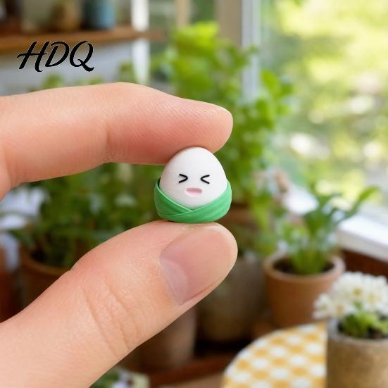 Zongzi Stress Relief Toy 3D Printed Fidget Clicker Cartoon Rice Dumpling Finger
