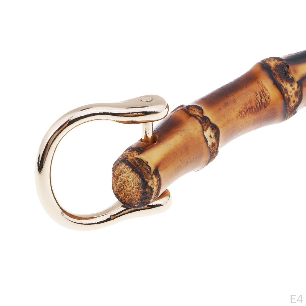 Clasp Lock Wooden Handle for Bag, Sewing Accessory