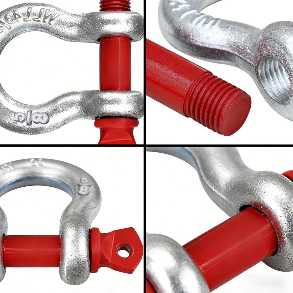3Ton Working Load Shackle Hitch Receiver Heavy Duty Tow Shackles Rigging Applications