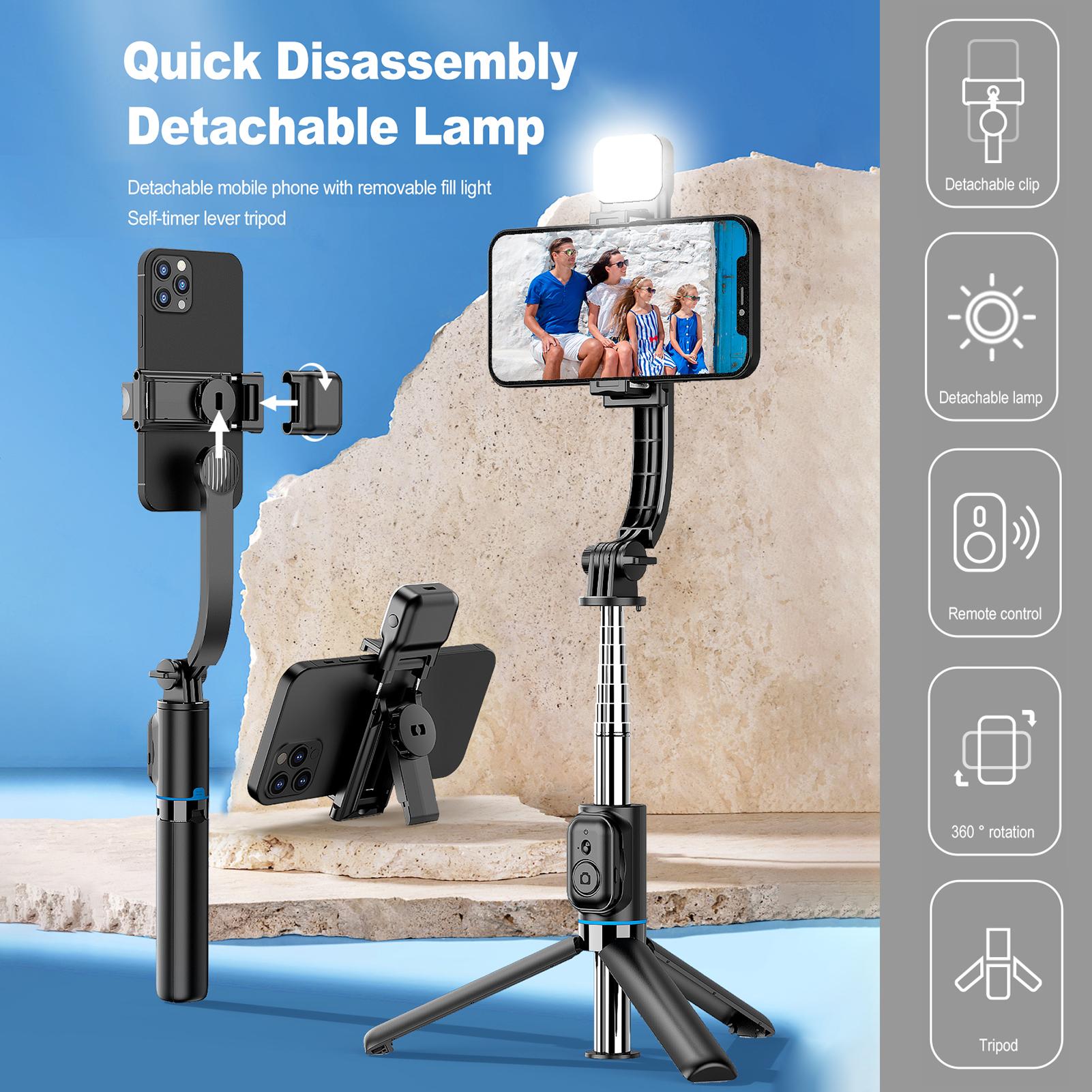 Многофункциональный настольный штатив для селфи-палки 107 см/42 дюйма — фото 4