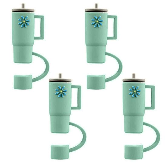 Stylish Straw Tip with Handle Reusable Multi-purpose