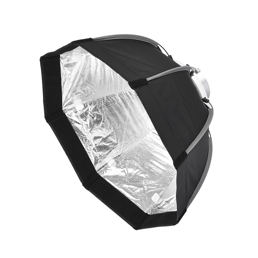55cm Foldable 8 Pole Octagon Softbox with Soft Cloth Carrying Bag Bowens Mount for Studio Strobe Flash Light