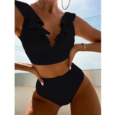 Bikini Top Casual traje de baño Push Up verano dos piezas traje de baño ropa de playa traje de baño femenino Bikinis conjuntos