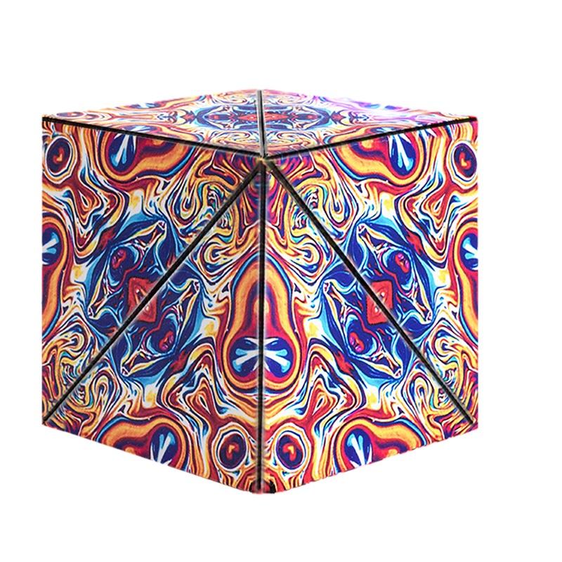 Beliebter Geometrischer Magischer Würfel Magnetisch 3x3 Puzzle Spielzeug Für Kinder Pädagogisches Und Stressabbauendes Material)