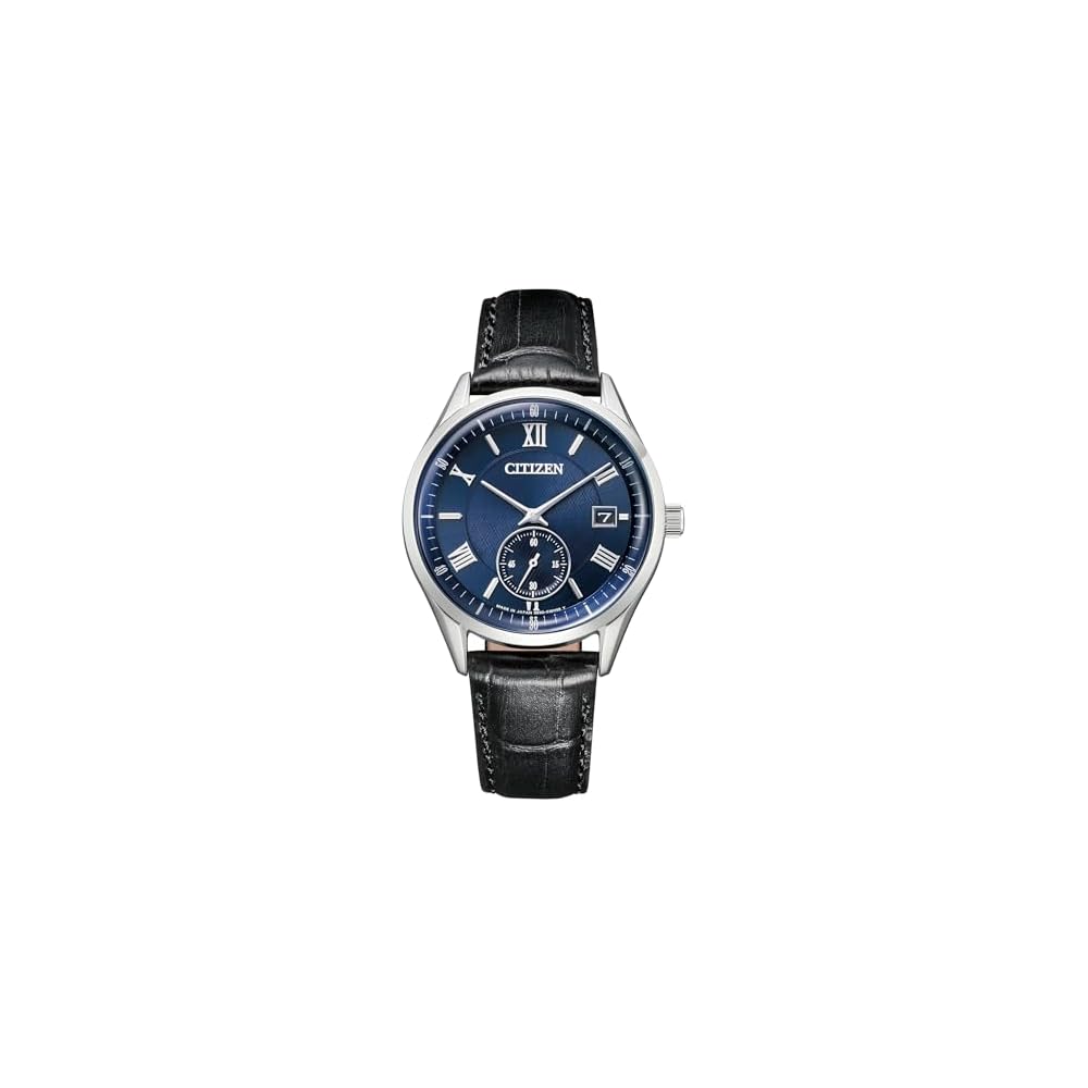 

Citizen Eco-Drive BV1120-15L Men s Watch Blue Leather Small Second Solar Powered