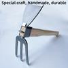 Heavy-Duty Two-in-One Garden Hoe and Cultivation, Soil Loosening Tool for Home Gardeners,Professional Farmers,Garden Hoe Tool,Ergonomic Wooden Handle