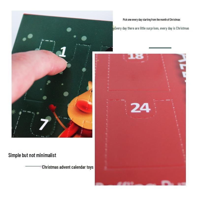 24-Piece Christmas Puzzle Set: Nine-Linked Rings - Challenging Intellectual Toy