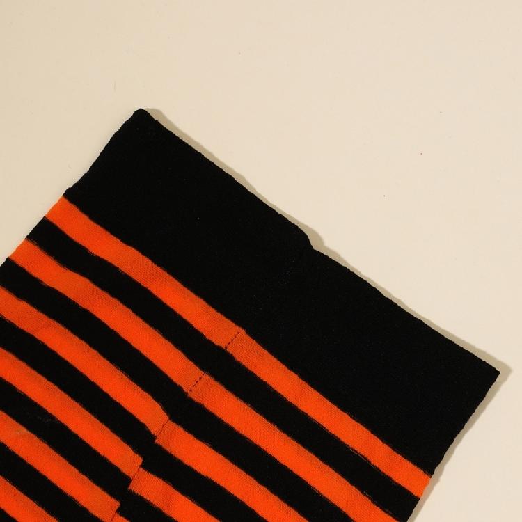 Christmas Halloween Contrast Color Stripe Pantyhose High Waist Full Length Tight