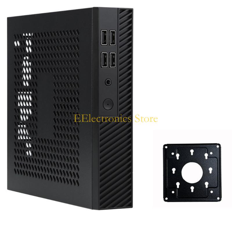 B03C DX01 Mini-ITX for PC Case Monitoring Server Chassis with 4 USB 2.0 Industrial