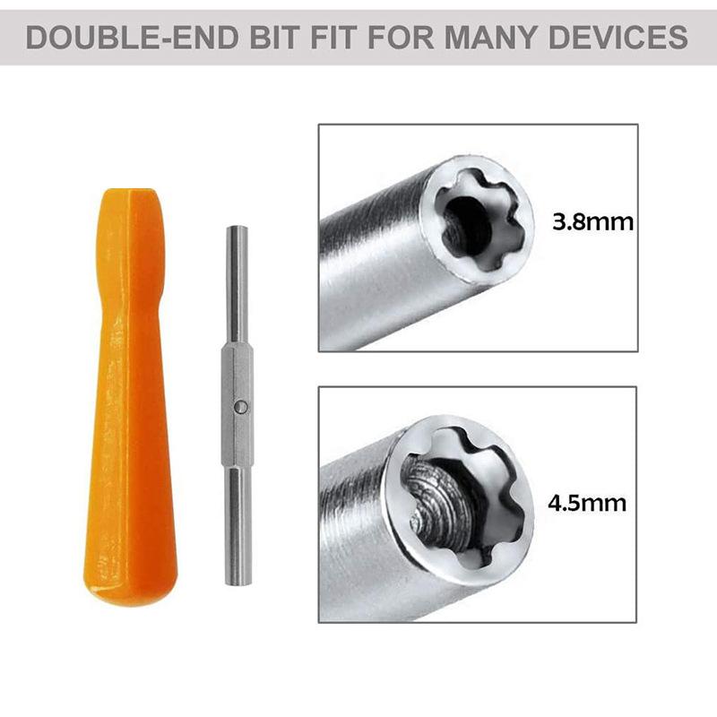 Security Screwdriver Repair Tool - Game Console Disassembly Tool With 2-In-1 Socket Screwdriver Bits