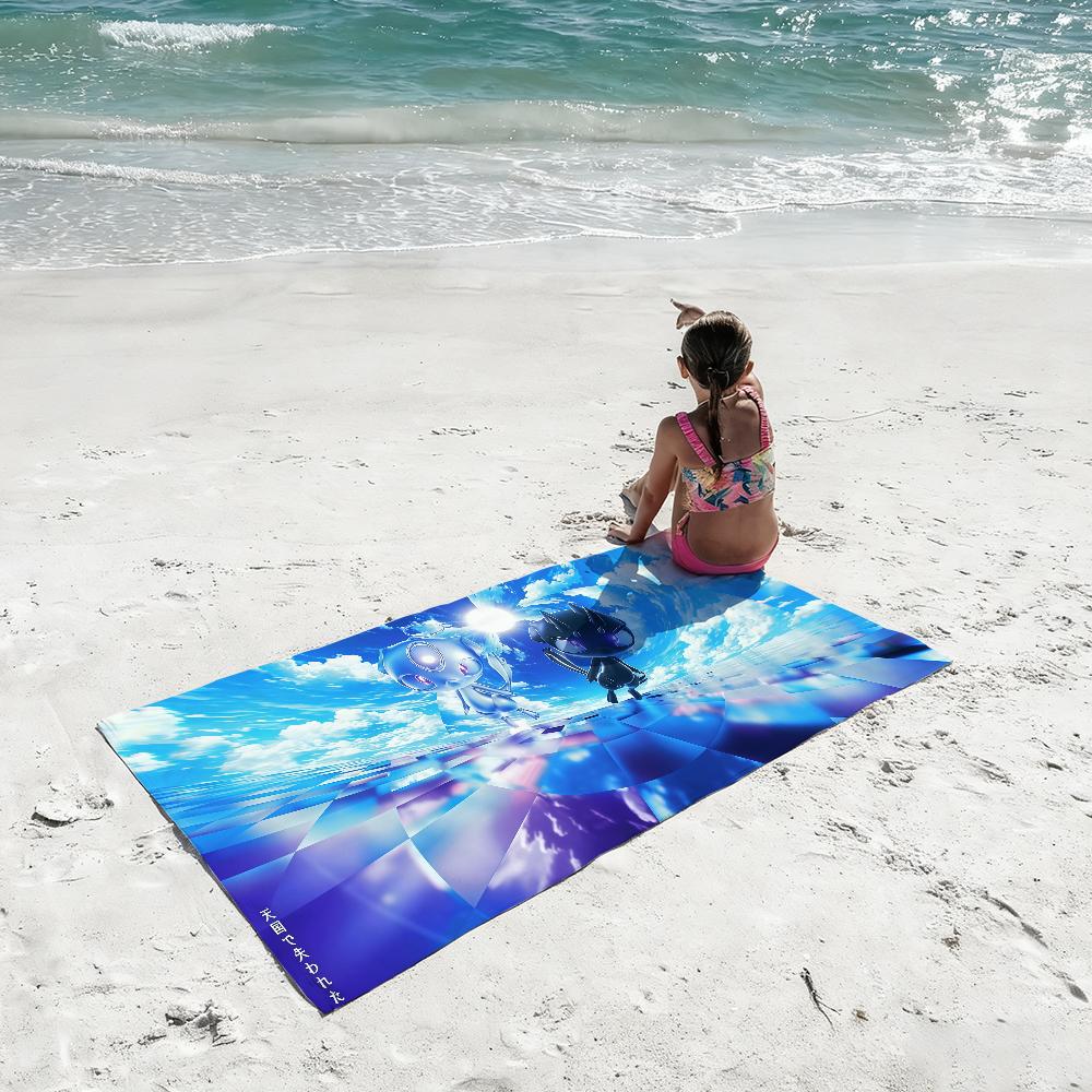 Band C-Chase Atlantic lost in heaven Towel Quick Drying Beach Towels Are Suitable For Swimming Pools Camping Yoga And The Gym