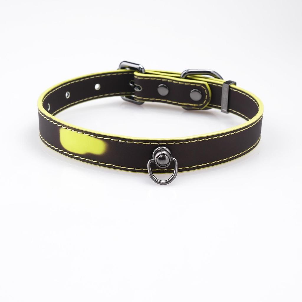 Gotischer Choker mit Farbwechsel-Tropfbeutel – Handgefertigte Punk-Paar-Halskette