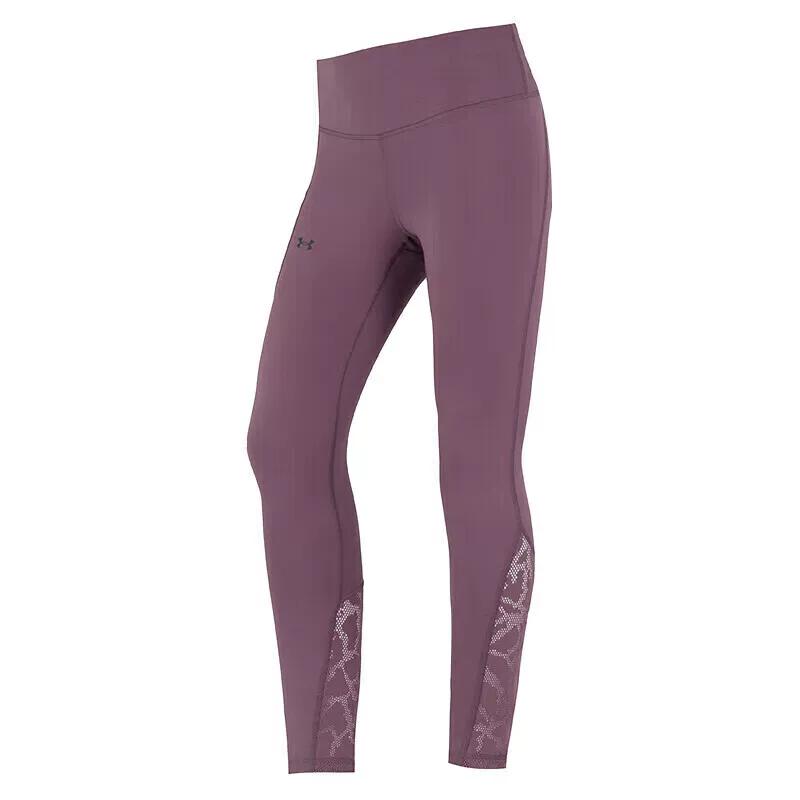 Under Armour Official Women's Leggings Summer Sports Pants Running Training Breathable Stretch Fitness Yoga Pants