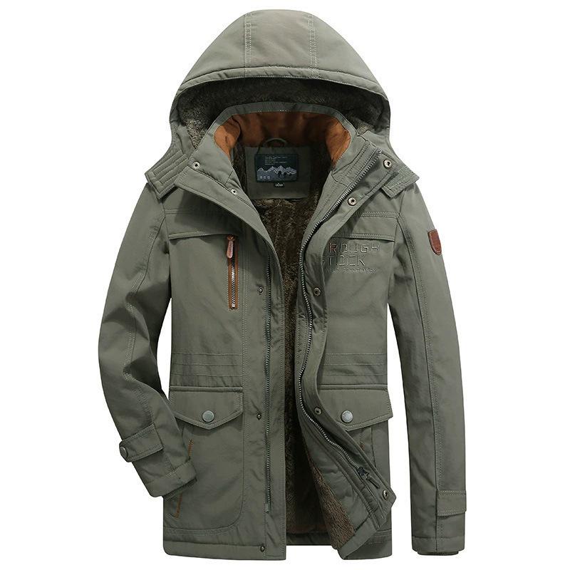 Men's New Autumn/Winter Thick Warm Cotton Outdoor Jacket