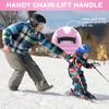 Integrated 15L Backpack Design Ski Training Harness Belt For Kids With Adjustable Straps And Easy Clip System