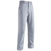 Men's Comfortable Light Gray Wrinkle Resistant Straight Leg Pants