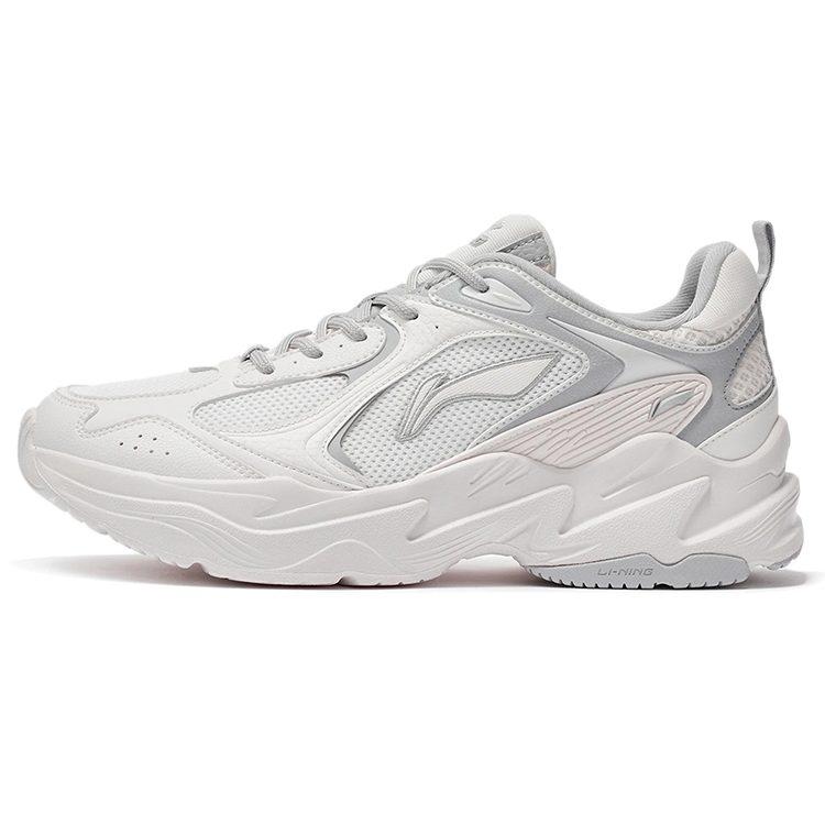 Li Ning Running Collection Cushioning Slip Resistant Abrasion Resistant Support Low Top EVA Casual Sprint Running Shoes ARLS013-5
