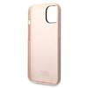 Karl Lagerfeld KLHCP14MSLKHLP iPhone 14 Plus / 15 Plus 6.7" hardcase pink Silicone Karl`s Head
