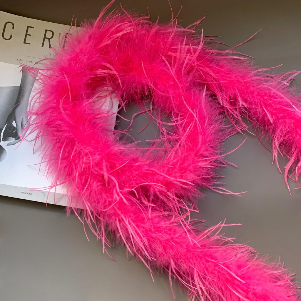 Colored Feather Strips, Ostrich Hair, Top Strips, Dance Costumes DIY Decorative Materials, Clothing Accessories